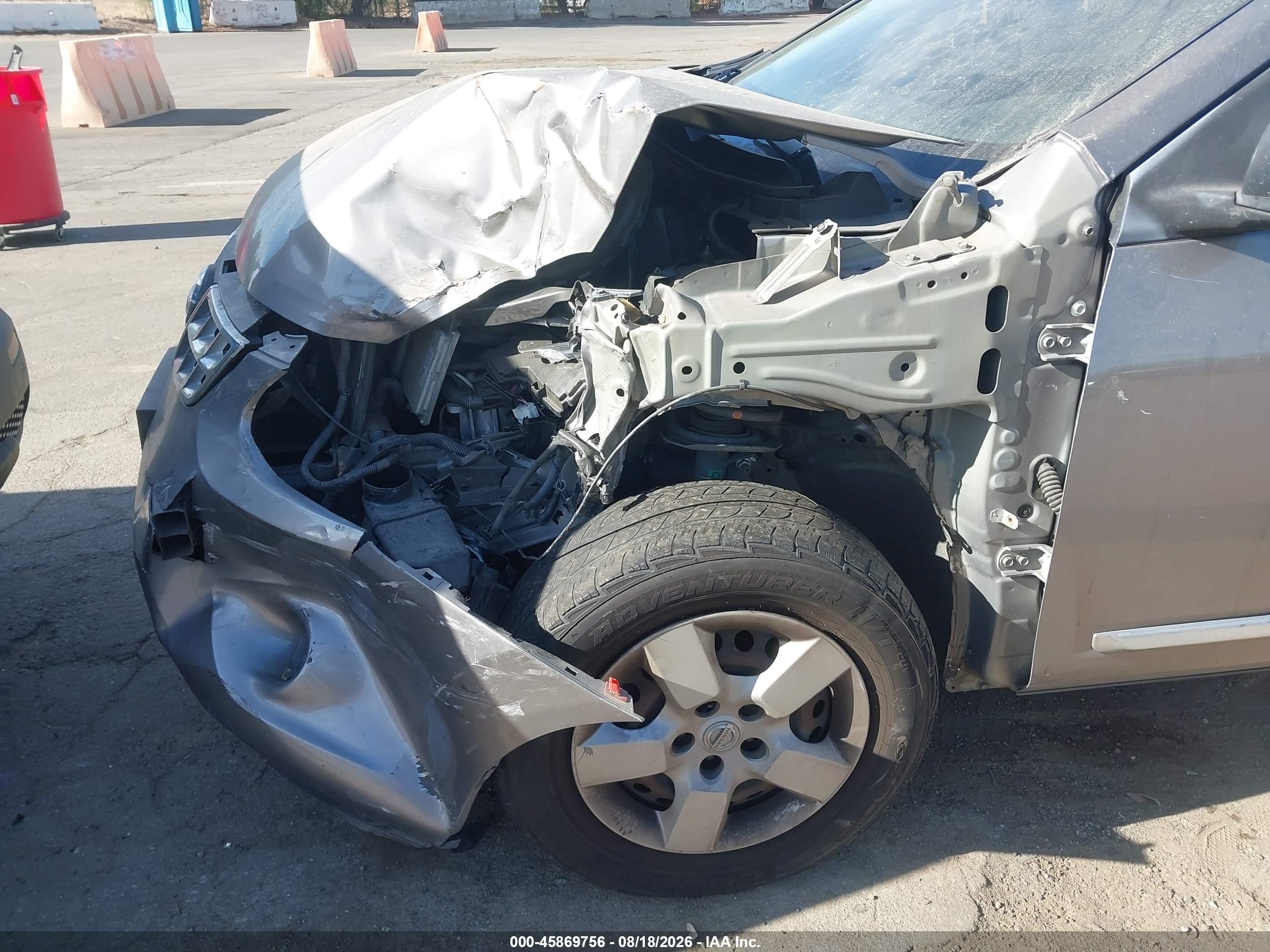 2015 Nissan Rogue Select S Серый vin: JN8AS5MT5FW661193