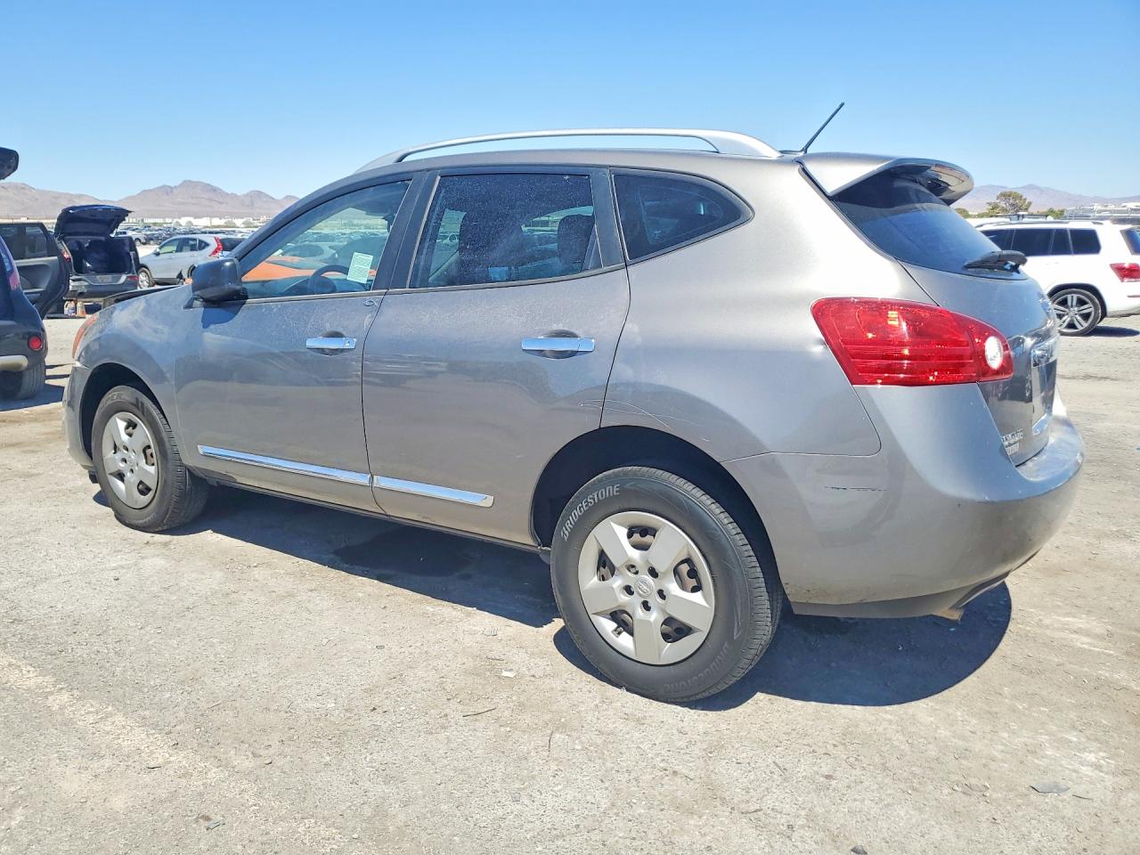 2015 Nissan Rogue Select S Gray vin: JN8AS5MT5FW662148