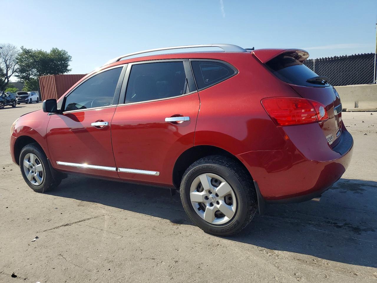 2015 Nissan Rogue Select S Red vin: JN8AS5MT5FW663347