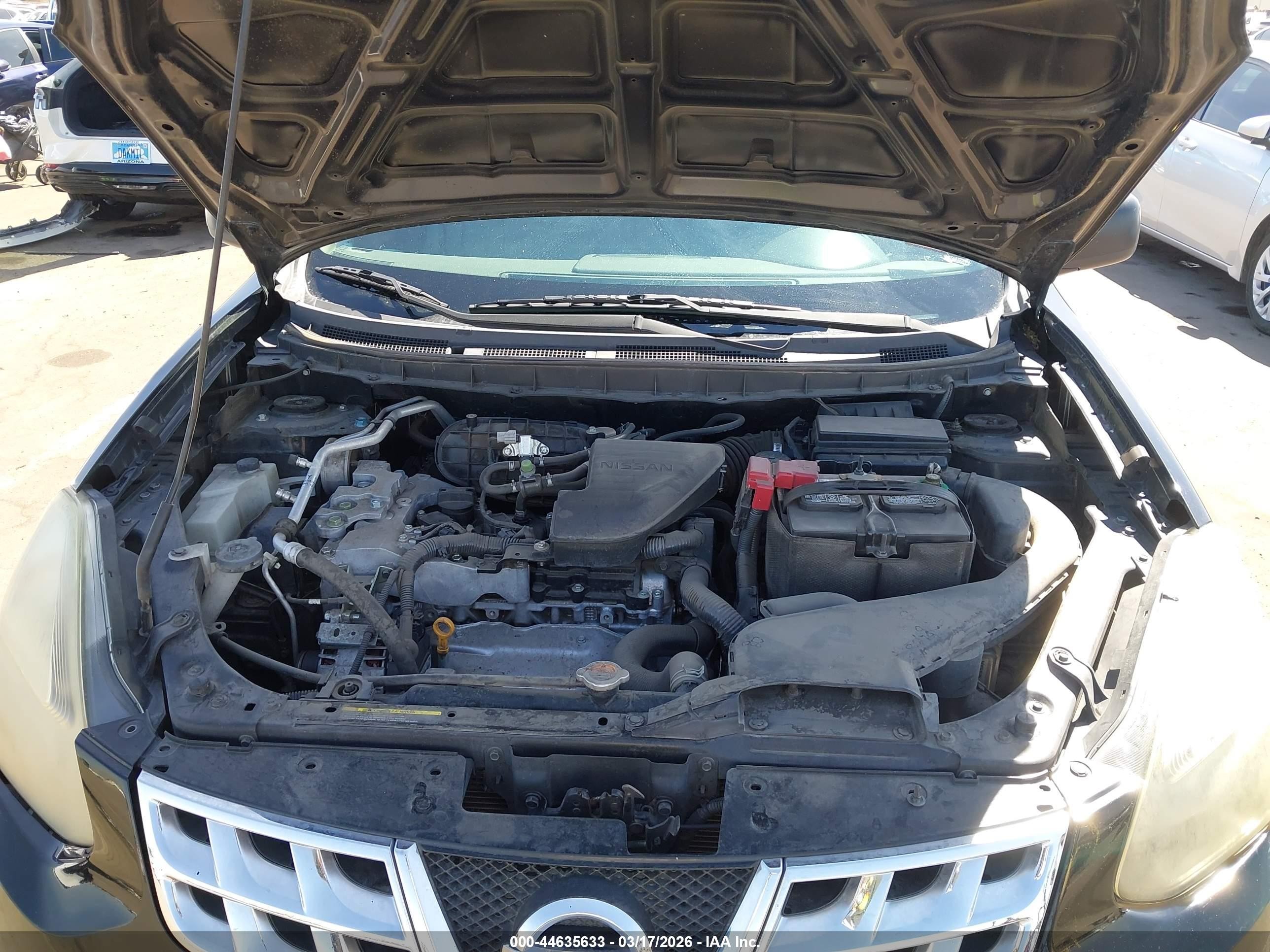 2015 Nissan Rogue Select S Black vin: JN8AS5MT5FW671450