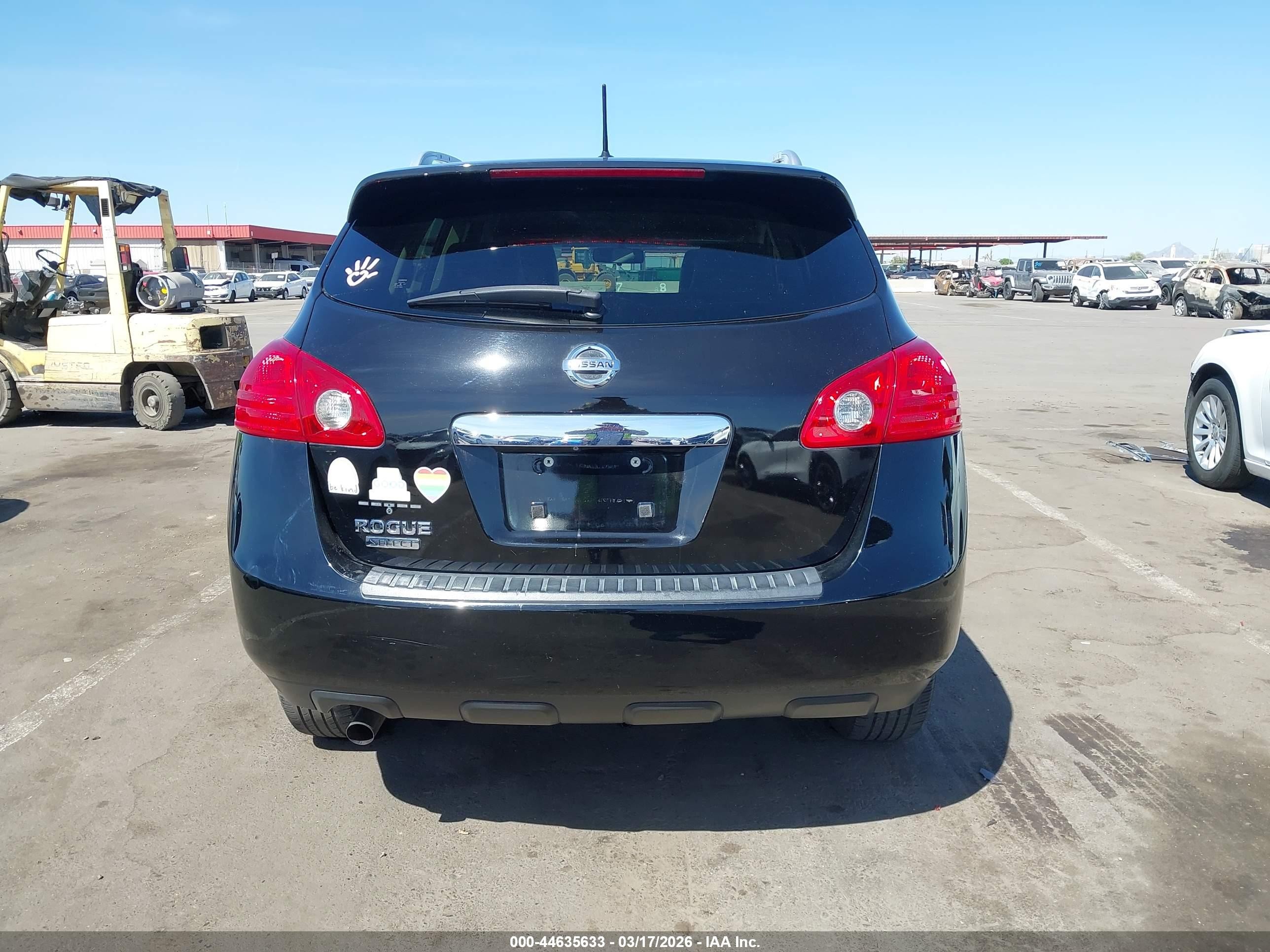 2015 Nissan Rogue Select S Black vin: JN8AS5MT5FW671450
