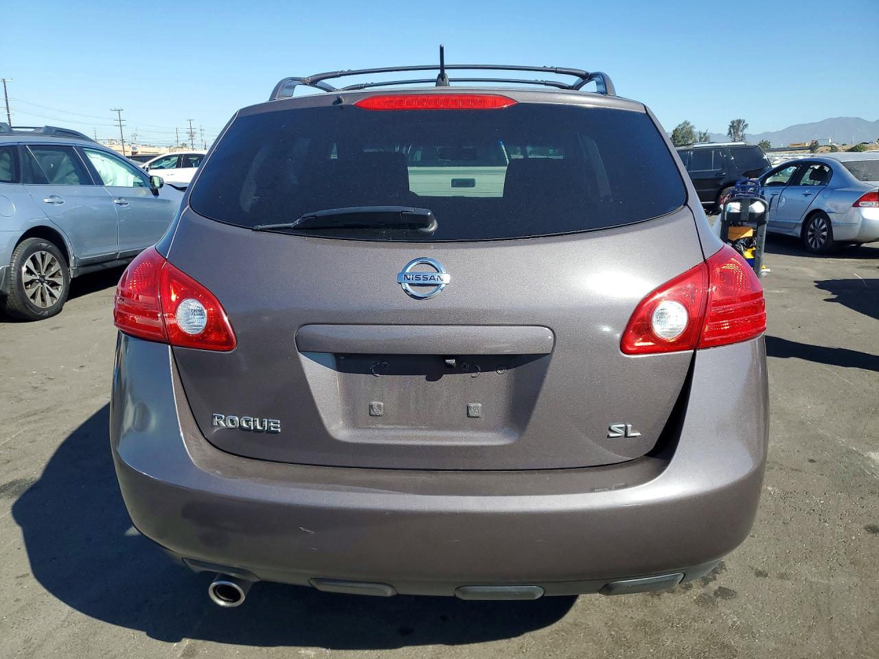 2010 Nissan Rogue Sl Brown vin: JN8AS5MT6AW009899