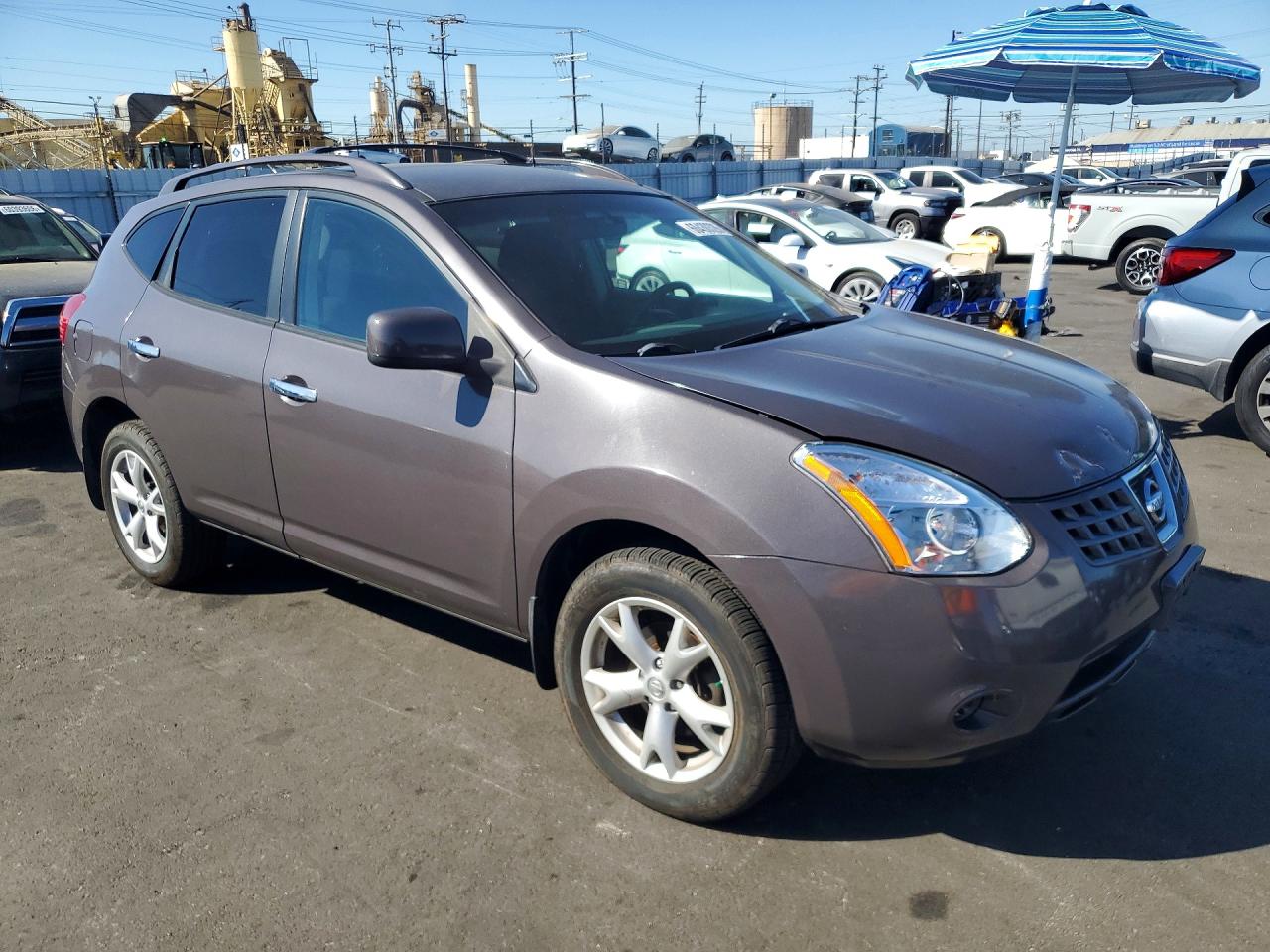 2010 Nissan Rogue Sl Brown vin: JN8AS5MT6AW009899