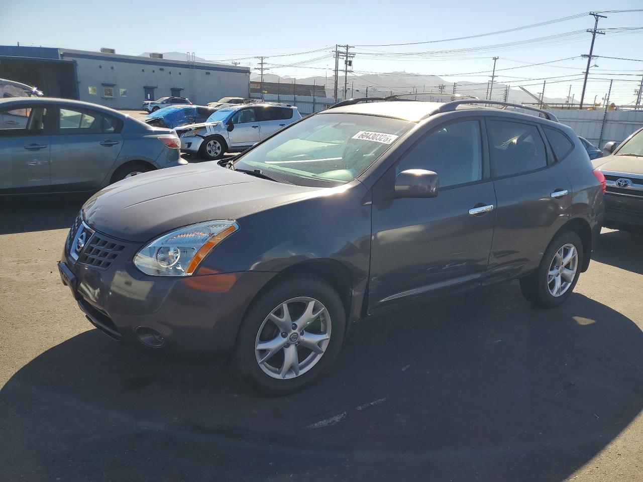 2010 Nissan Rogue Sl Brown vin: JN8AS5MT6AW009899