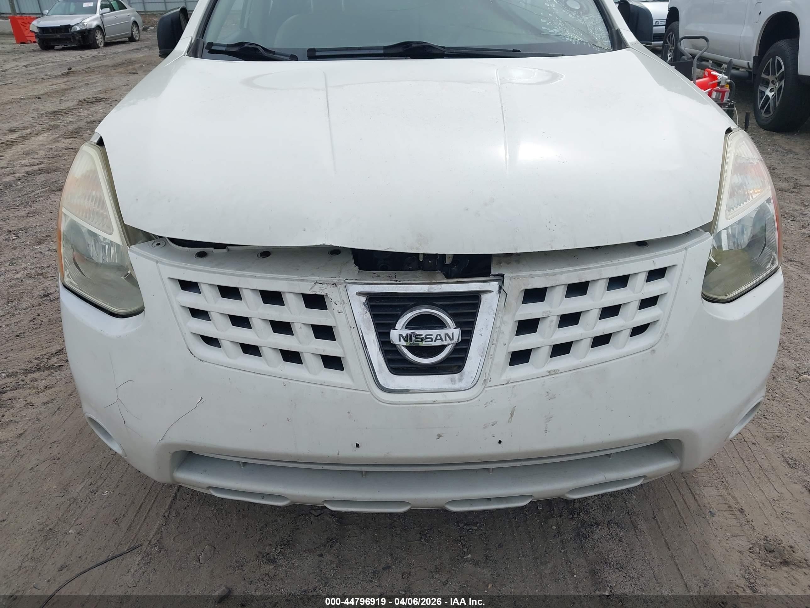 2010 Nissan Rogue Sl Белый vin: JN8AS5MT6AW010471