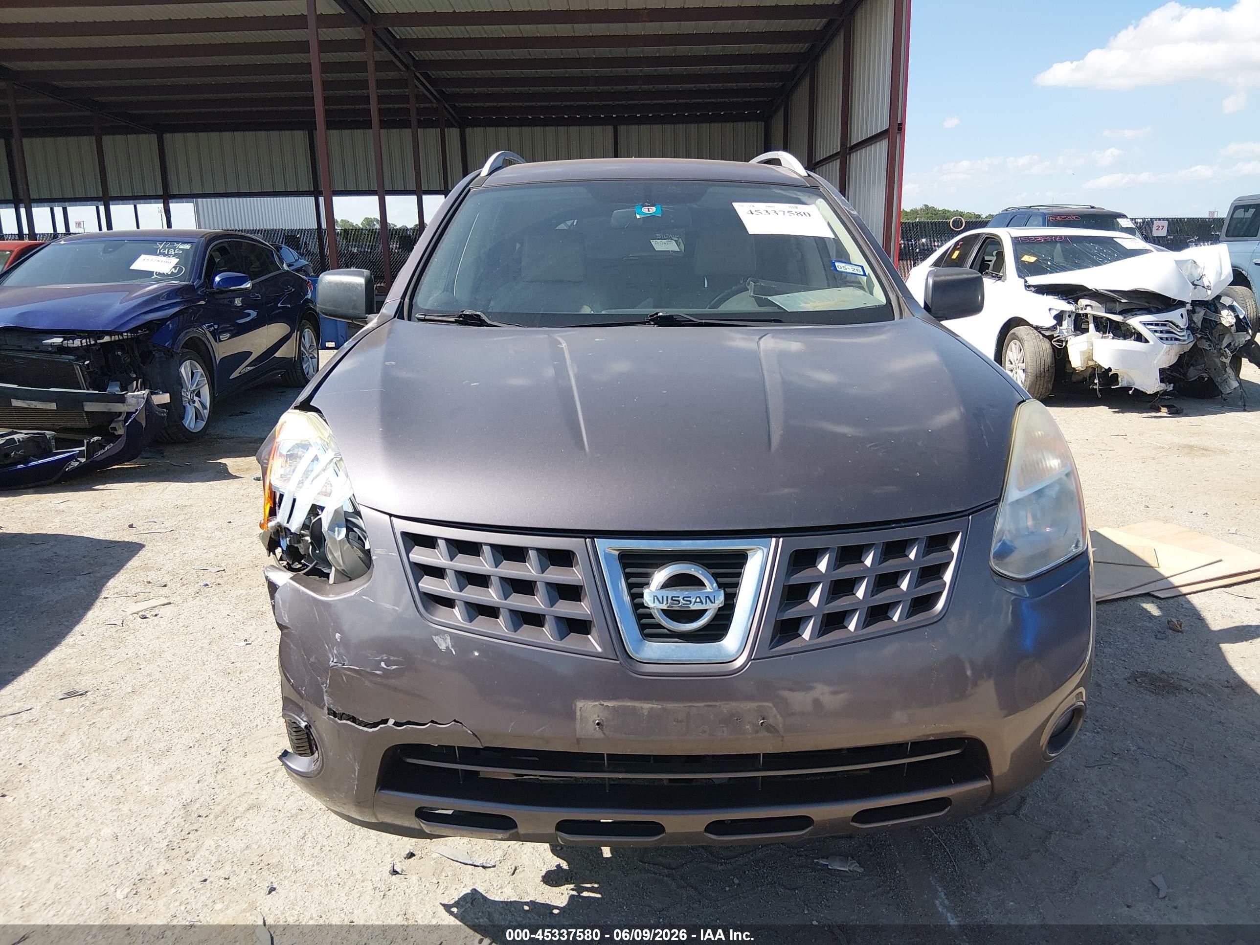 2010 Nissan Rogue Sl Gray vin: JN8AS5MT6AW015931