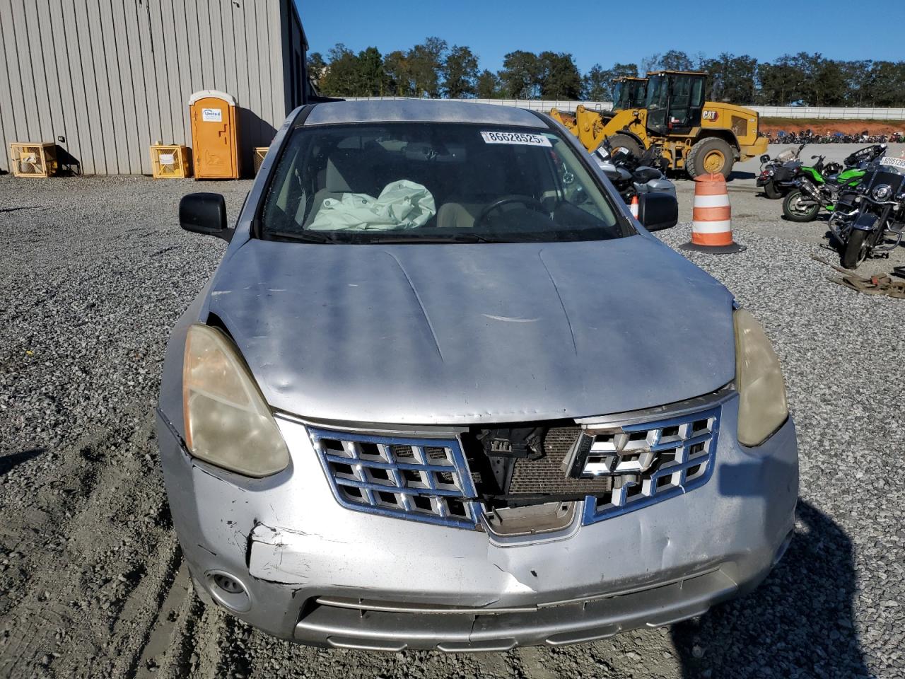 2010 Nissan Rogue S Серебряный vin: JN8AS5MT6AW017291