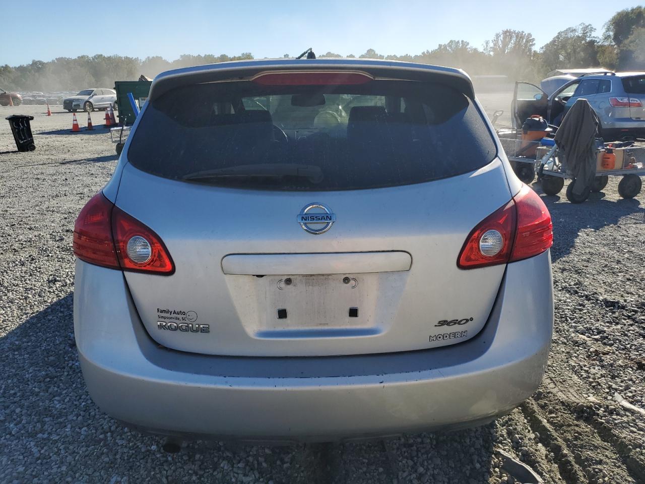 2010 Nissan Rogue S Серебряный vin: JN8AS5MT6AW017291