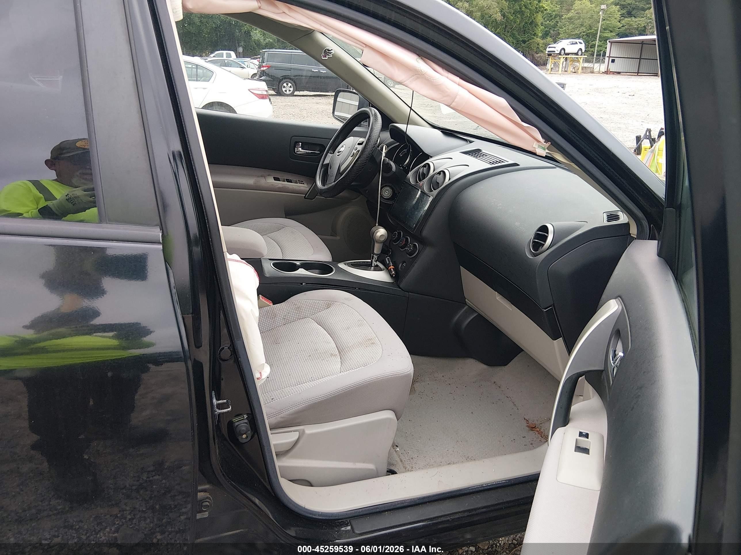 2010 Nissan Rogue Sl Black vin: JN8AS5MT6AW025892