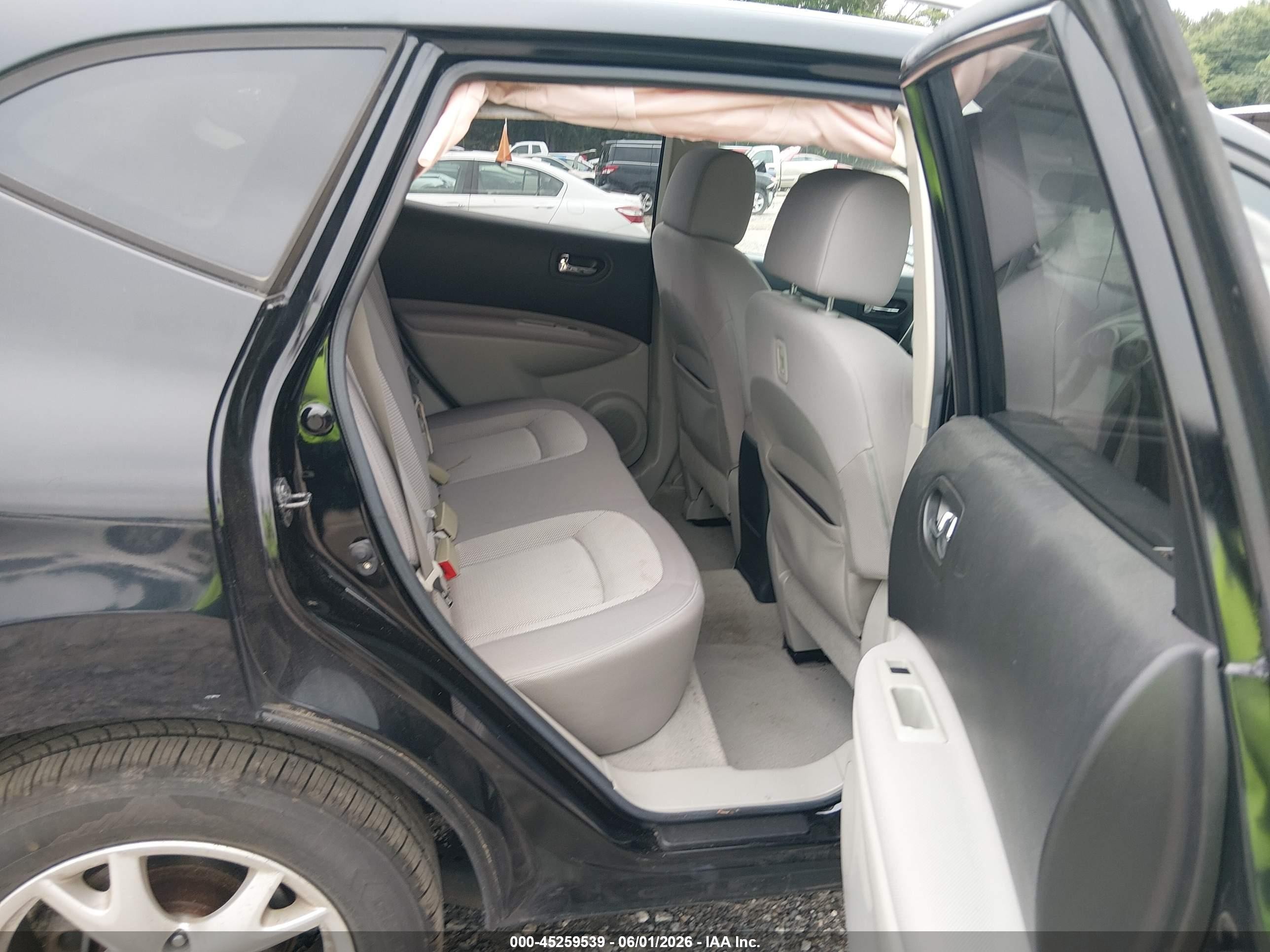 2010 Nissan Rogue Sl Black vin: JN8AS5MT6AW025892