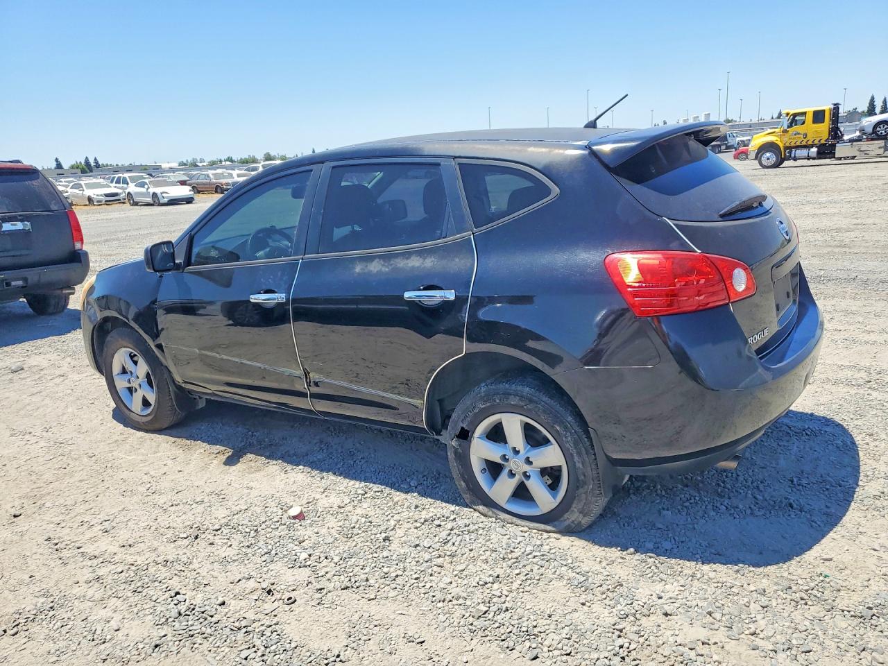 2010 Nissan Rogue Sl Black vin: JN8AS5MT6AW026136