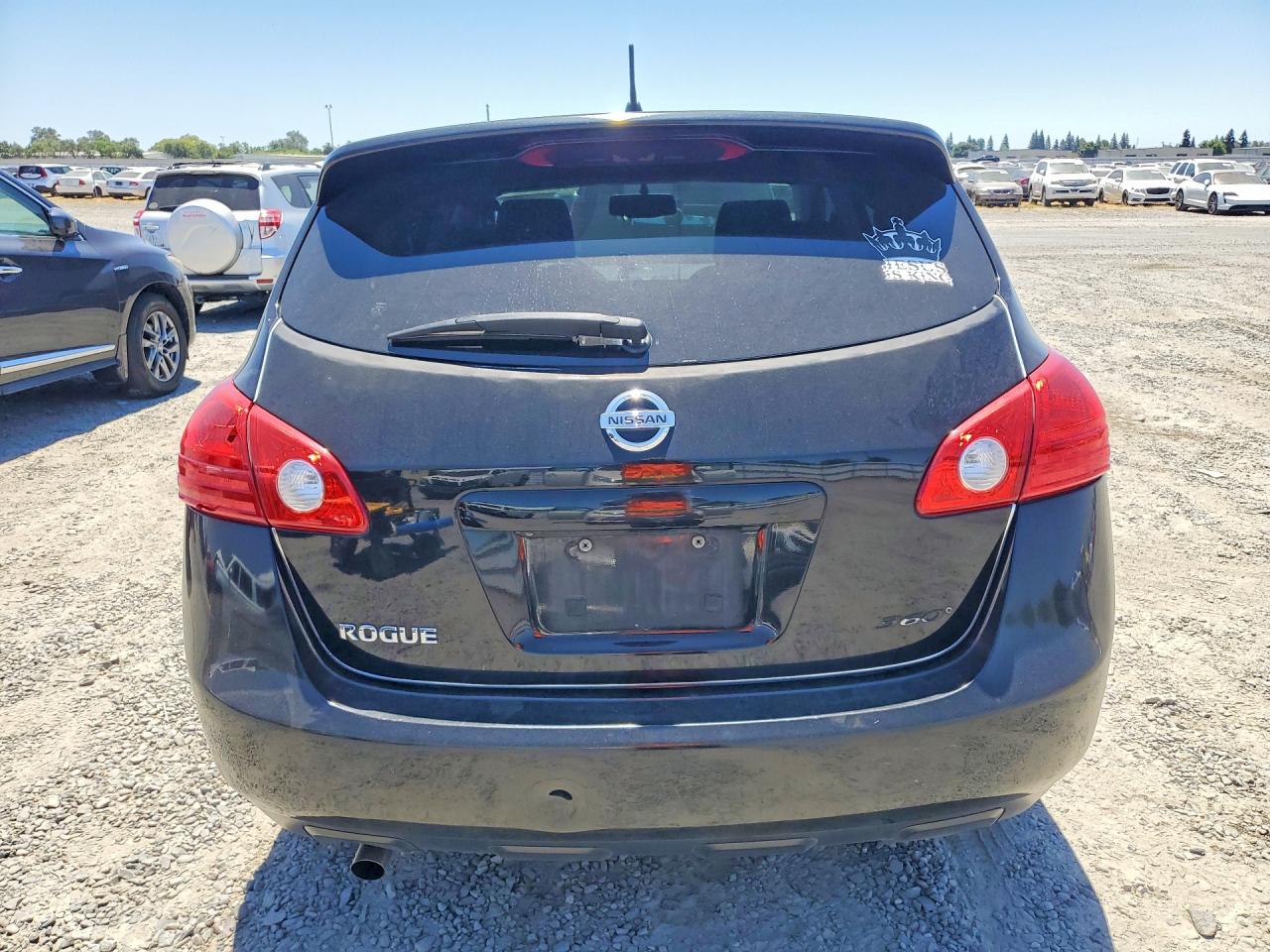 2010 Nissan Rogue Sl Black vin: JN8AS5MT6AW026136