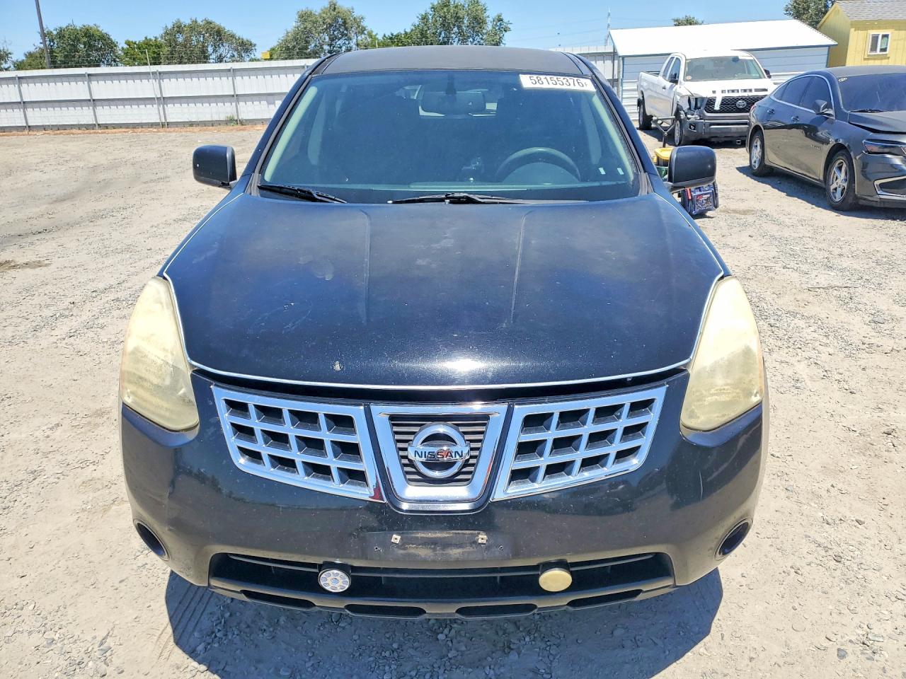 2010 Nissan Rogue Sl Black vin: JN8AS5MT6AW026136