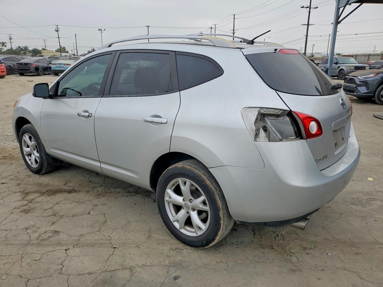 2010 Nissan Rogue Sl Silver vin: JN8AS5MT6AW503406