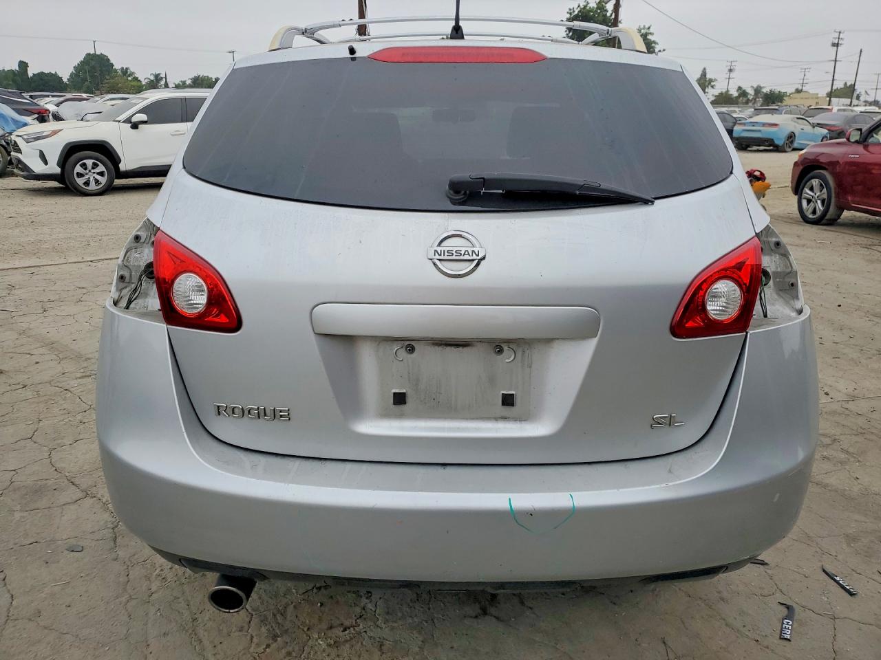 2010 Nissan Rogue Sl Silver vin: JN8AS5MT6AW503406