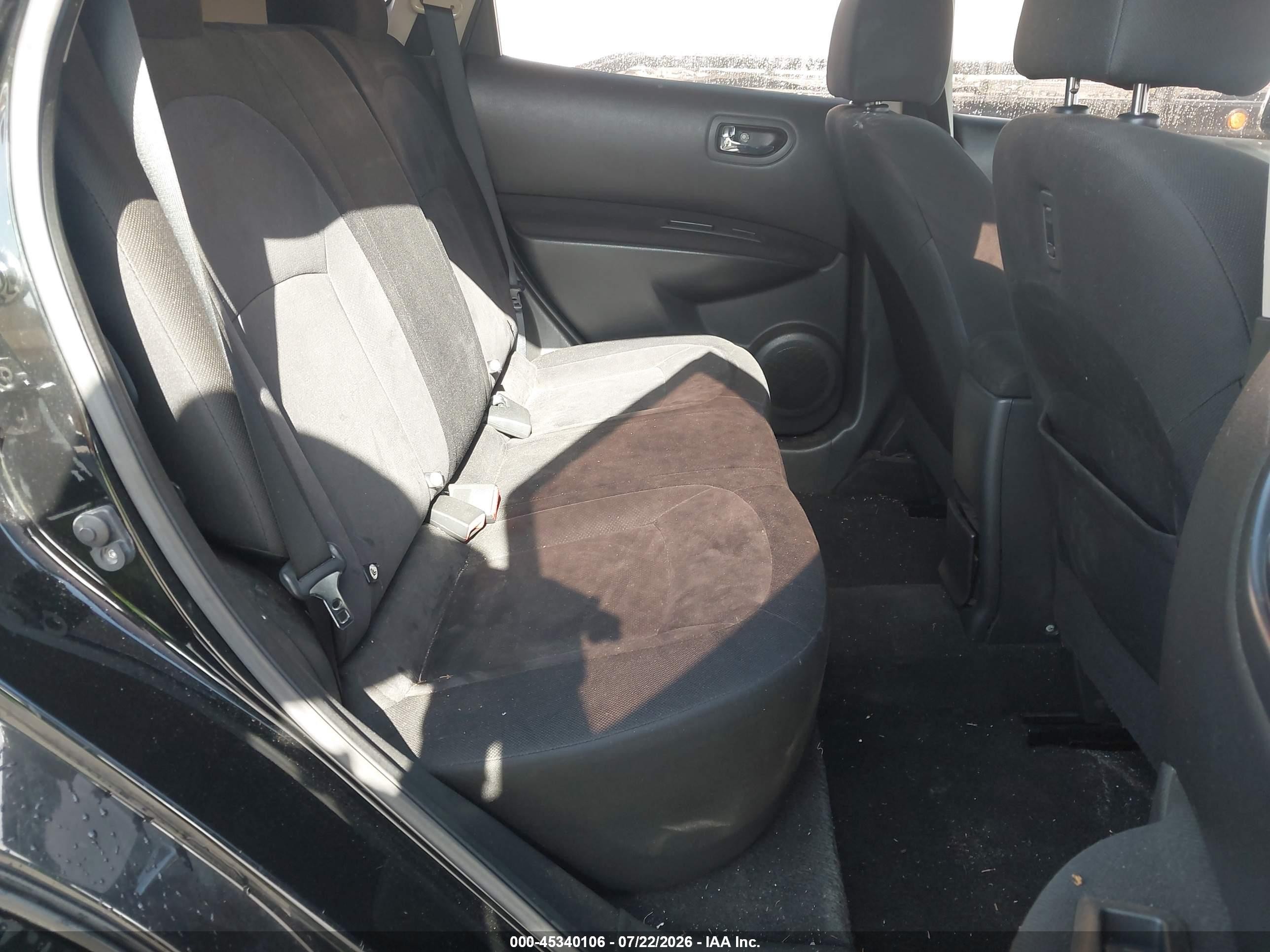 2010 Nissan Rogue S Black vin: JN8AS5MT6AW505091