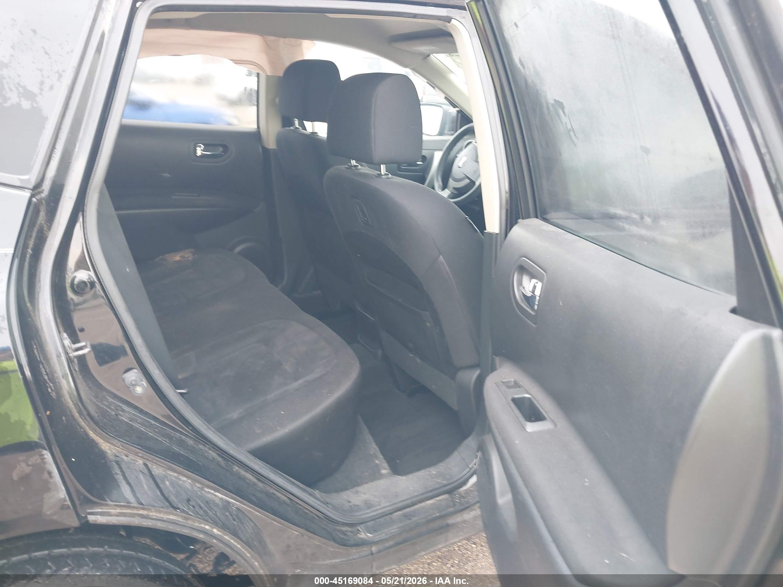 2010 Nissan Rogue S Black vin: JN8AS5MT6AW507522