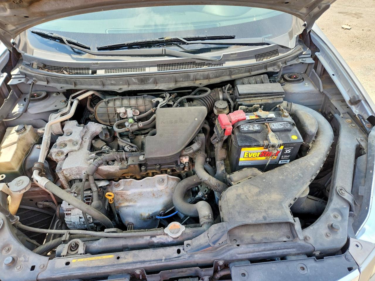 2011 Nissan Rogue S/sv/krom Gray vin: JN8AS5MT6BW152532
