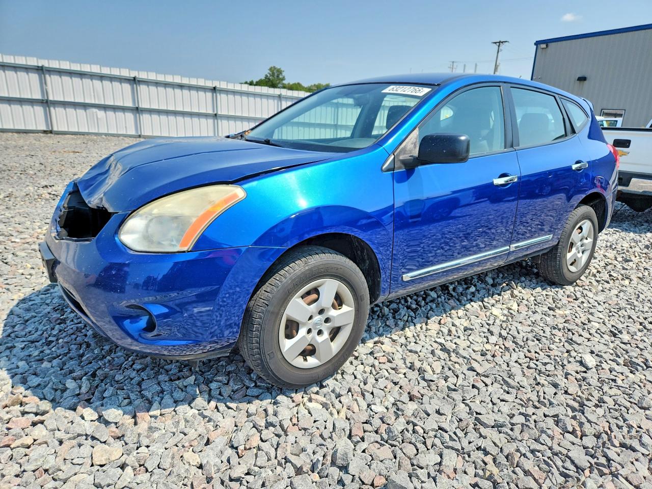 2011 Nissan Rogue S Blue vin: JN8AS5MT6BW164258