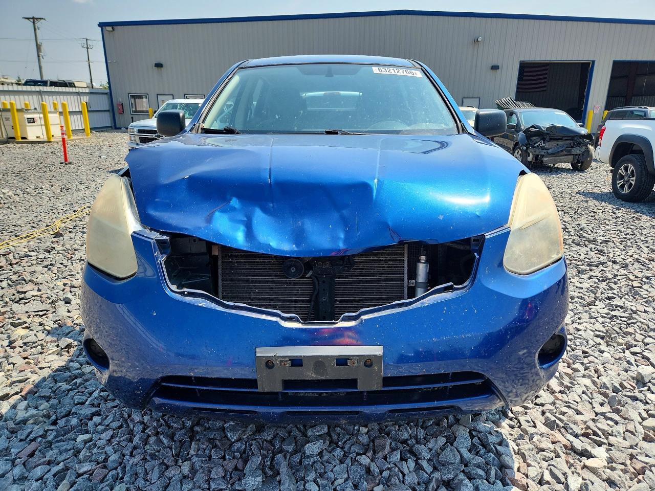 2011 Nissan Rogue S Blue vin: JN8AS5MT6BW164258