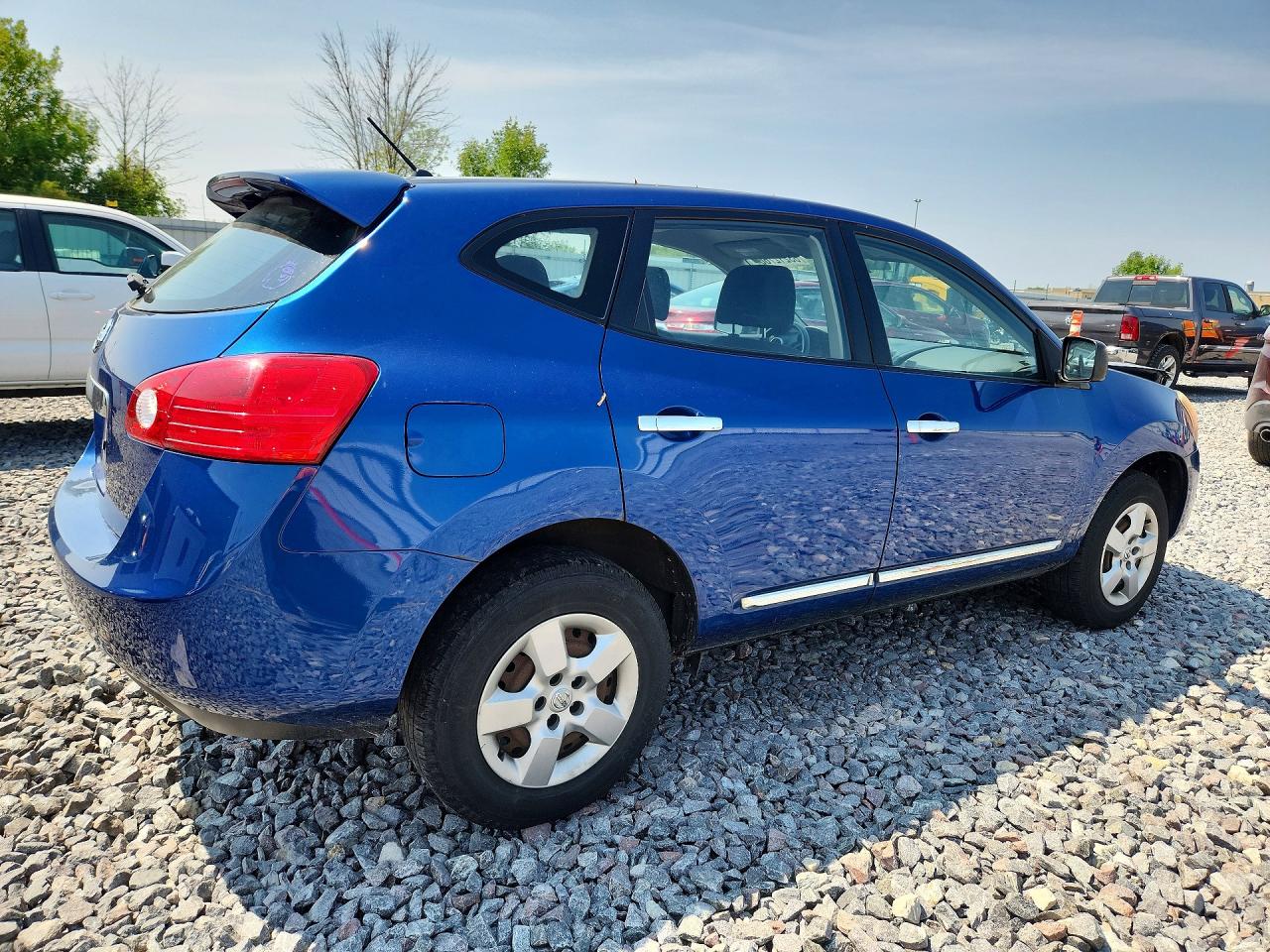 2011 Nissan Rogue S Blue vin: JN8AS5MT6BW164258