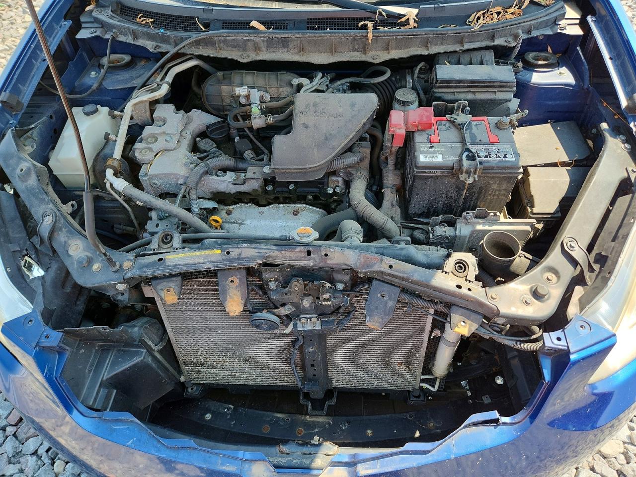 2011 Nissan Rogue S Blue vin: JN8AS5MT6BW164258