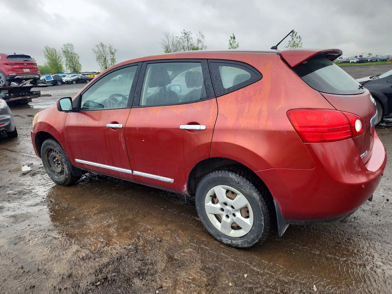 2011 Nissan Rogue S Красный vin: JN8AS5MT6BW168536