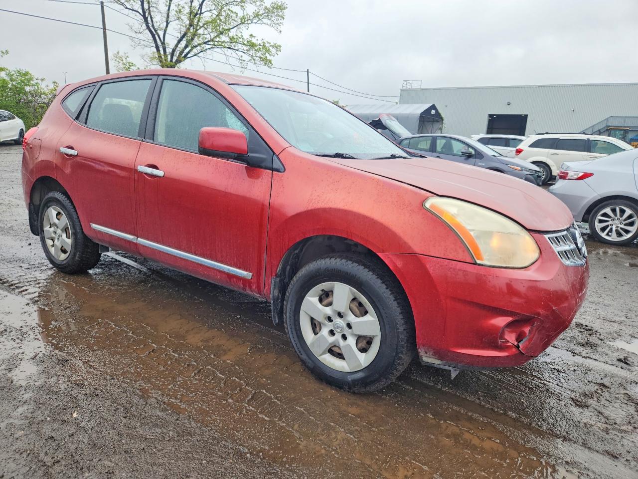 2011 Nissan Rogue S Красный vin: JN8AS5MT6BW168536