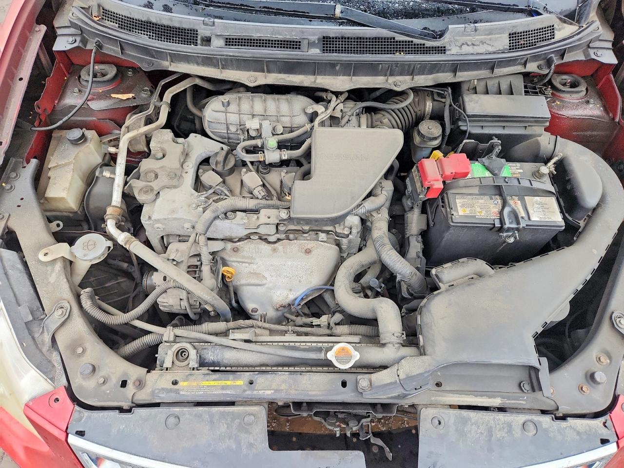 2011 Nissan Rogue S Красный vin: JN8AS5MT6BW168536