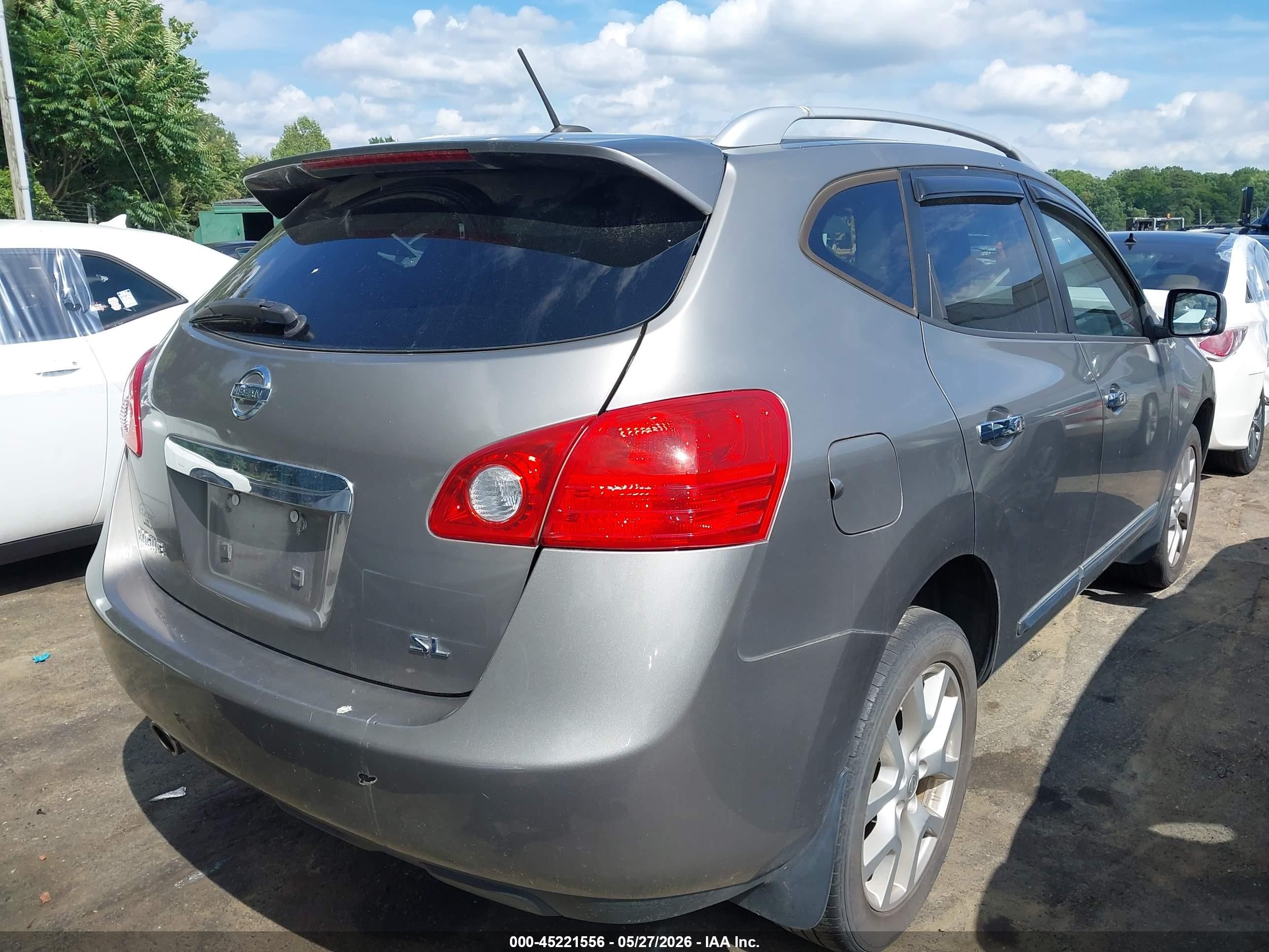 2011 Nissan Rogue Sv Серебряный vin: JN8AS5MT6BW187572