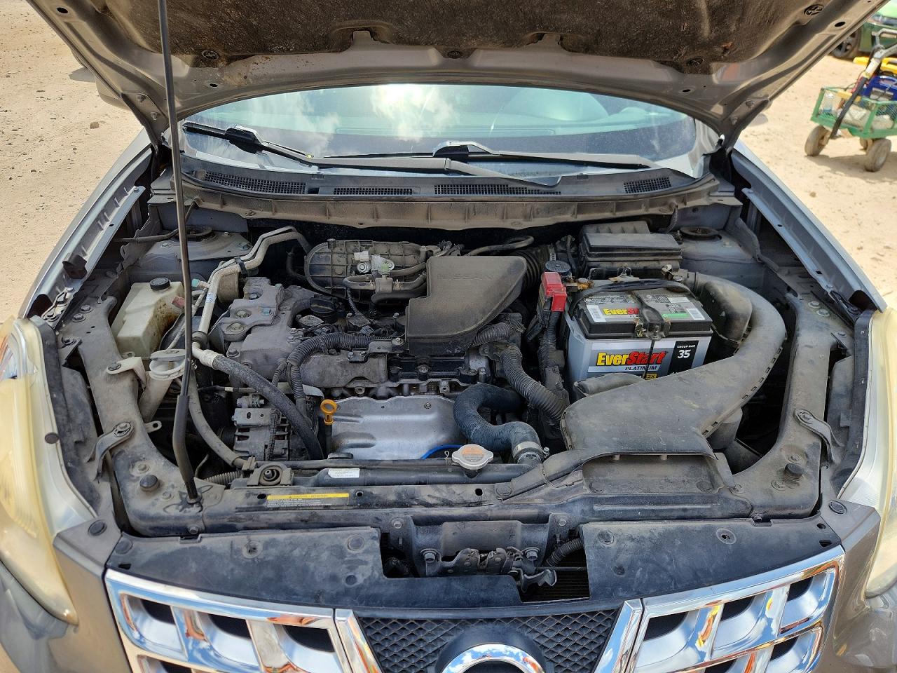 2011 Nissan Rogue S/sv/krom Silver vin: JN8AS5MT6BW574557