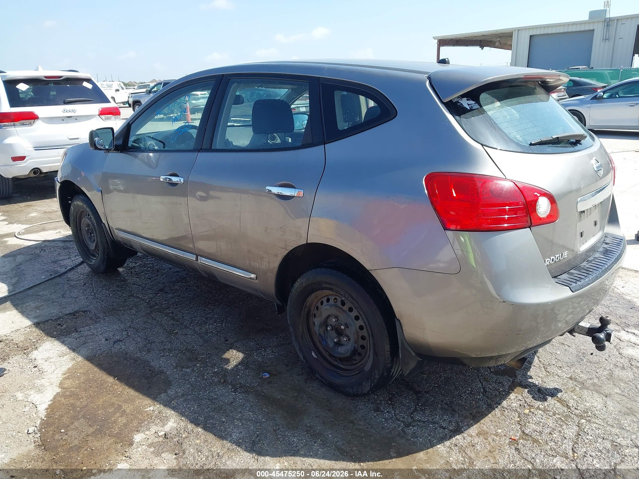 2011 Nissan Rogue S Beige vin: JN8AS5MT6BW576020
