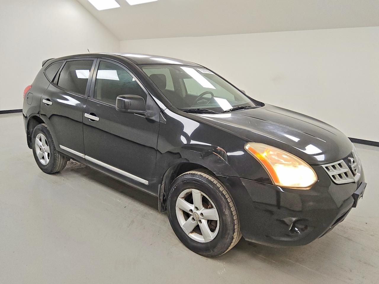 2012 Nissan Rogue S Черный vin: JN8AS5MT6CW250588
