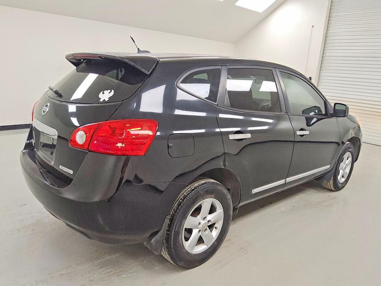 2012 Nissan Rogue S Черный vin: JN8AS5MT6CW250588