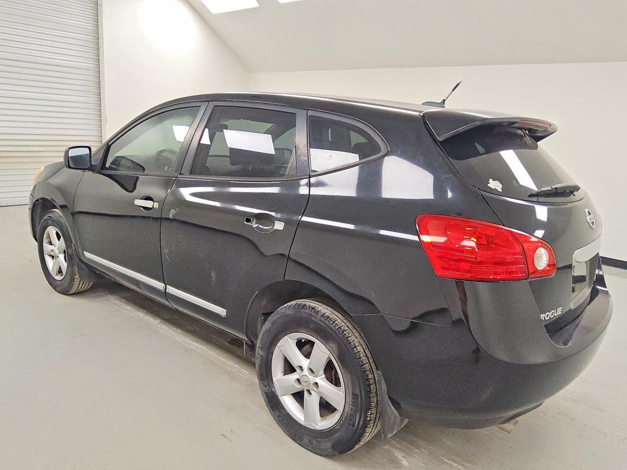 2012 Nissan Rogue S Черный vin: JN8AS5MT6CW250588