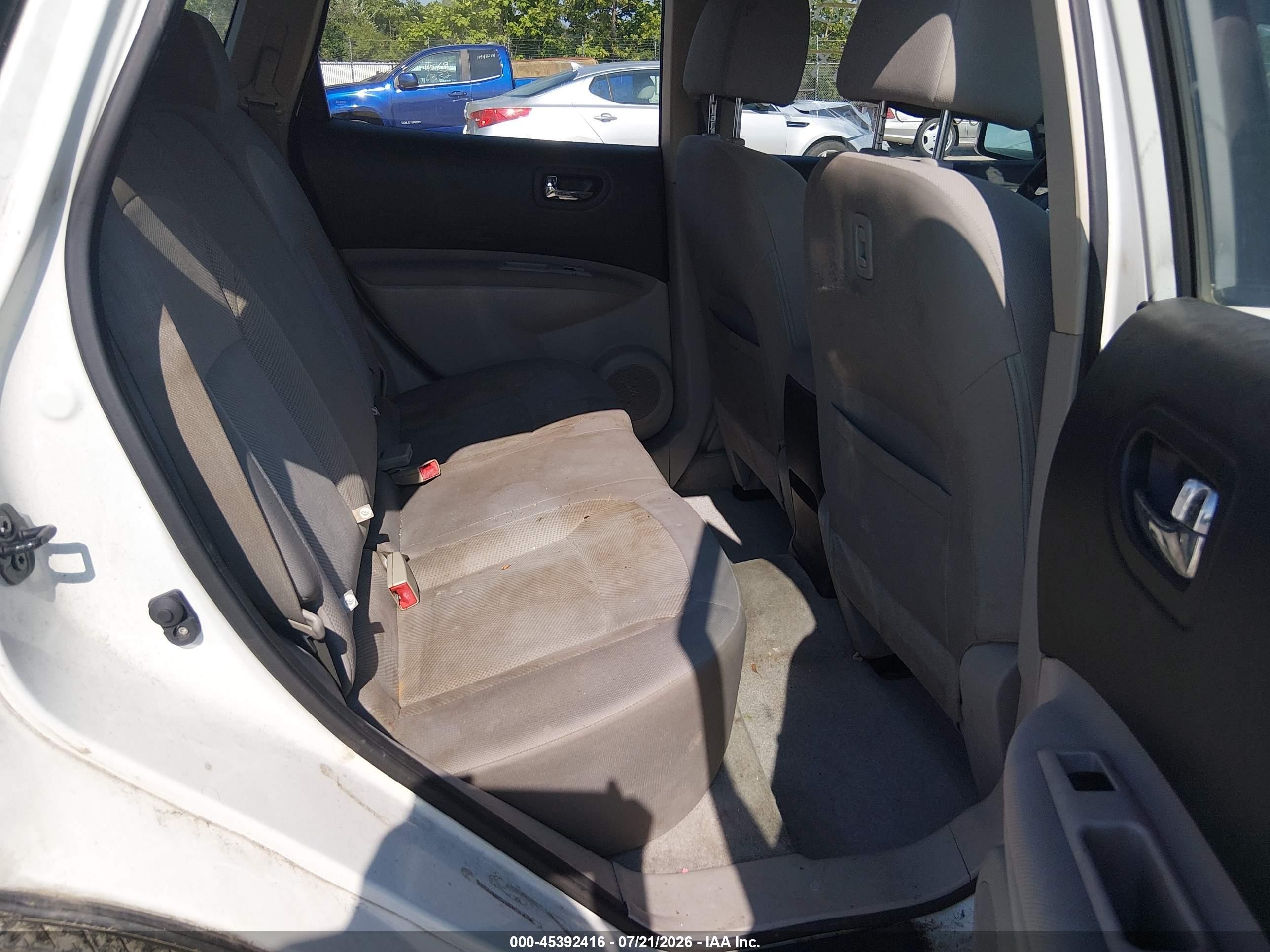 2012 Nissan Rogue S White vin: JN8AS5MT6CW250803