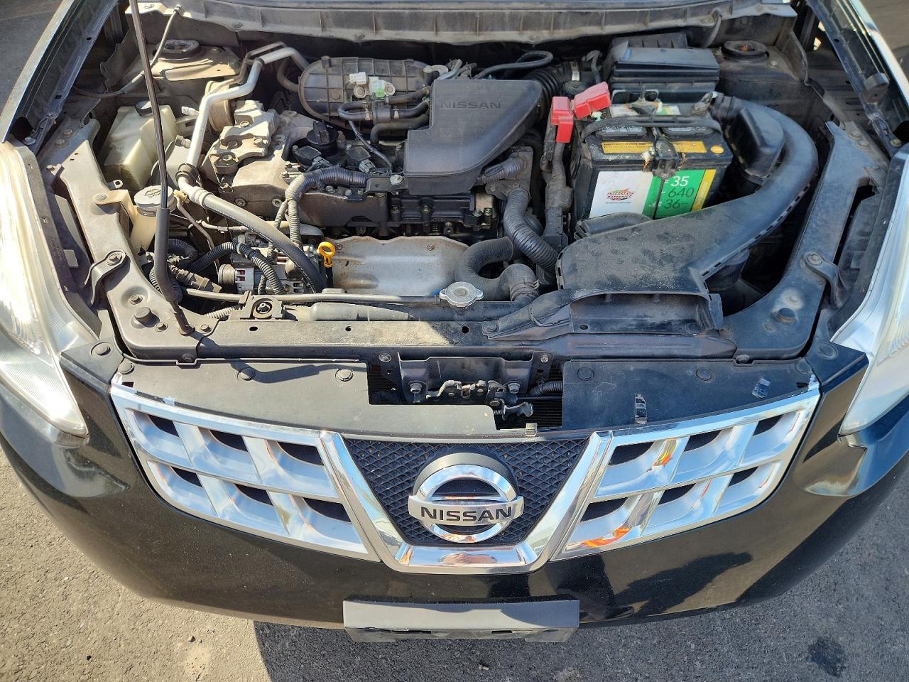 2012 Nissan Rogue S Black vin: JN8AS5MT6CW254575