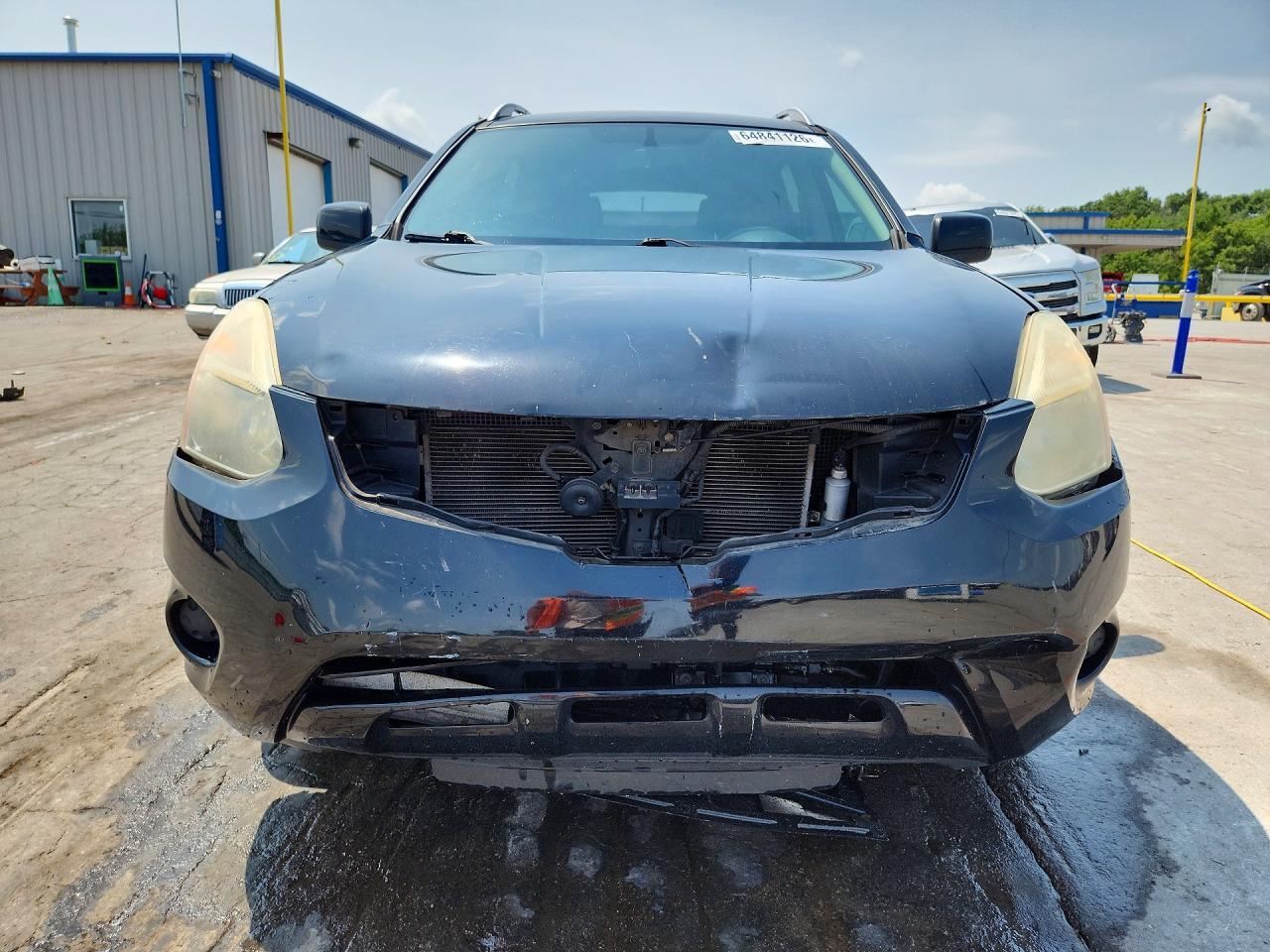 2012 Nissan Rogue S Black vin: JN8AS5MT6CW283140