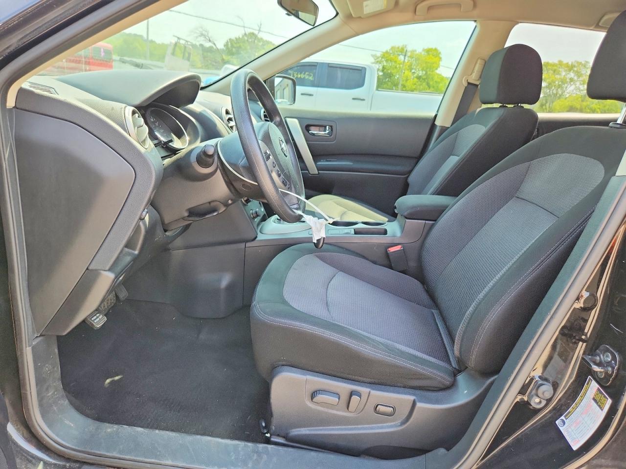 2012 Nissan Rogue S Black vin: JN8AS5MT6CW283140