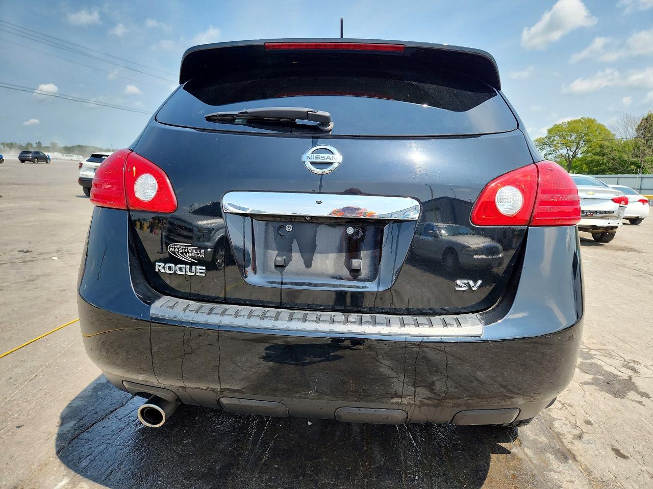 2012 Nissan Rogue S Black vin: JN8AS5MT6CW283140