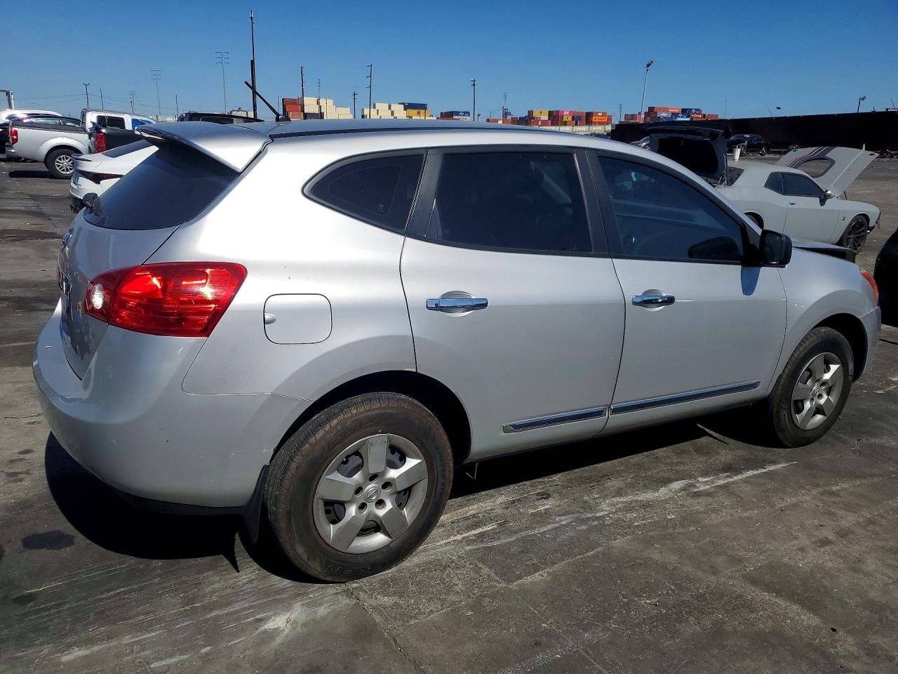 2012 Nissan Rogue S Silver vin: JN8AS5MT6CW303385