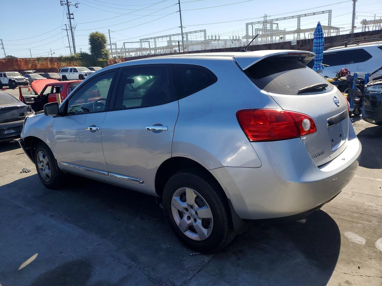 2012 Nissan Rogue S Silver vin: JN8AS5MT6CW303385