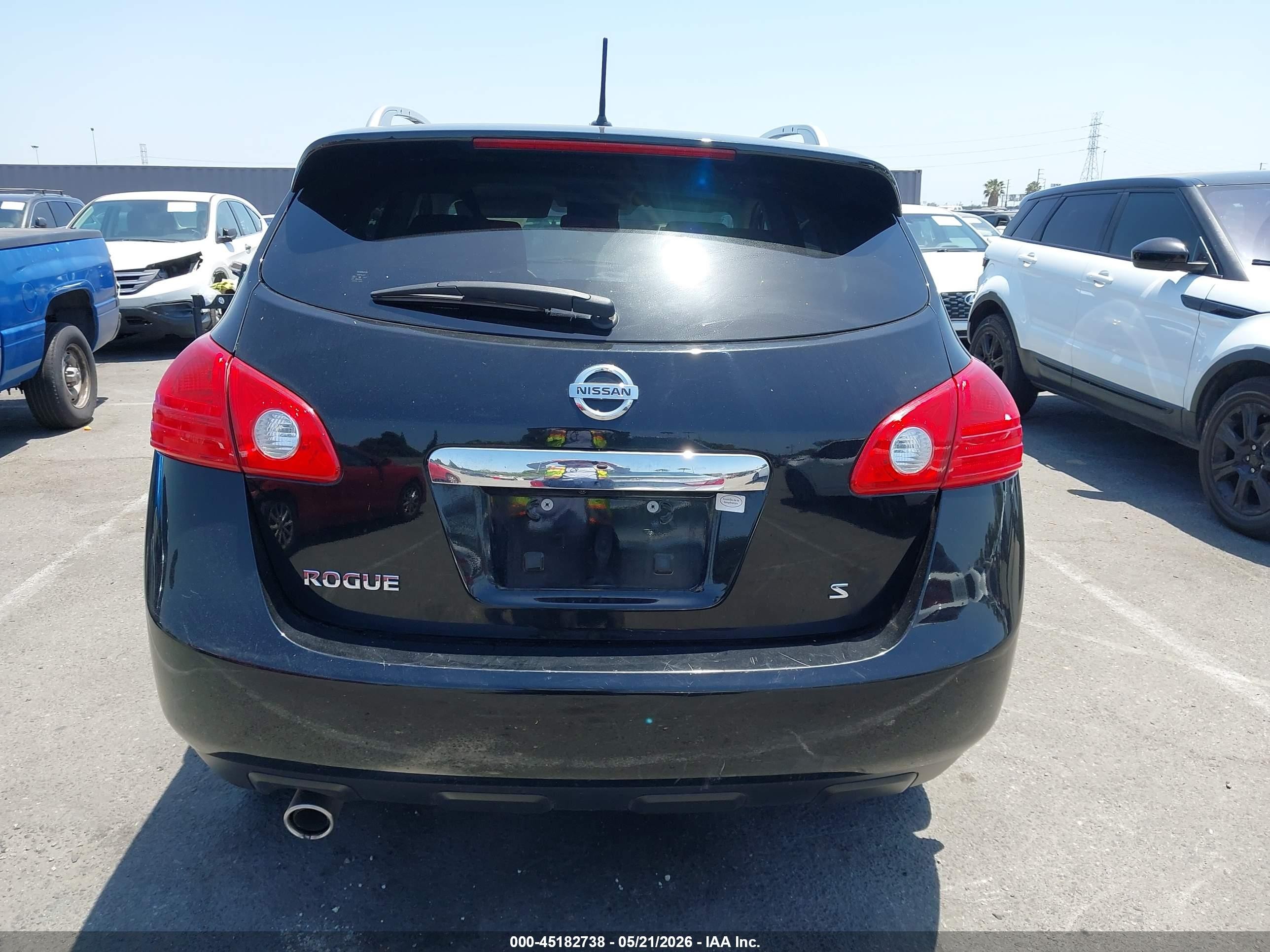 2012 Nissan Rogue Sv Blue vin: JN8AS5MT6CW604836