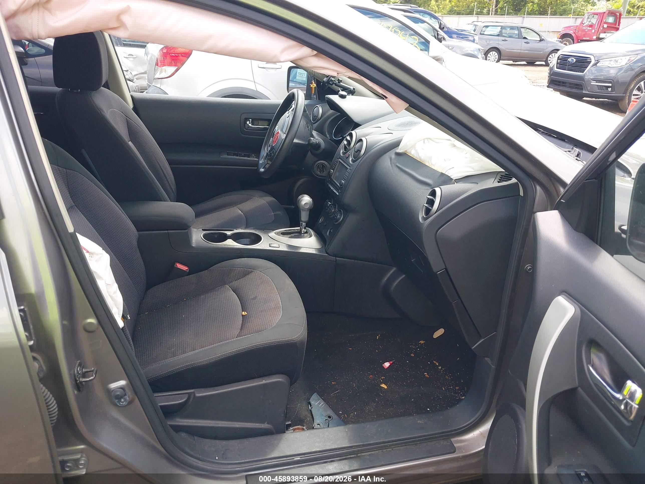 2012 Nissan Rogue Sv Серый vin: JN8AS5MT6CW605677