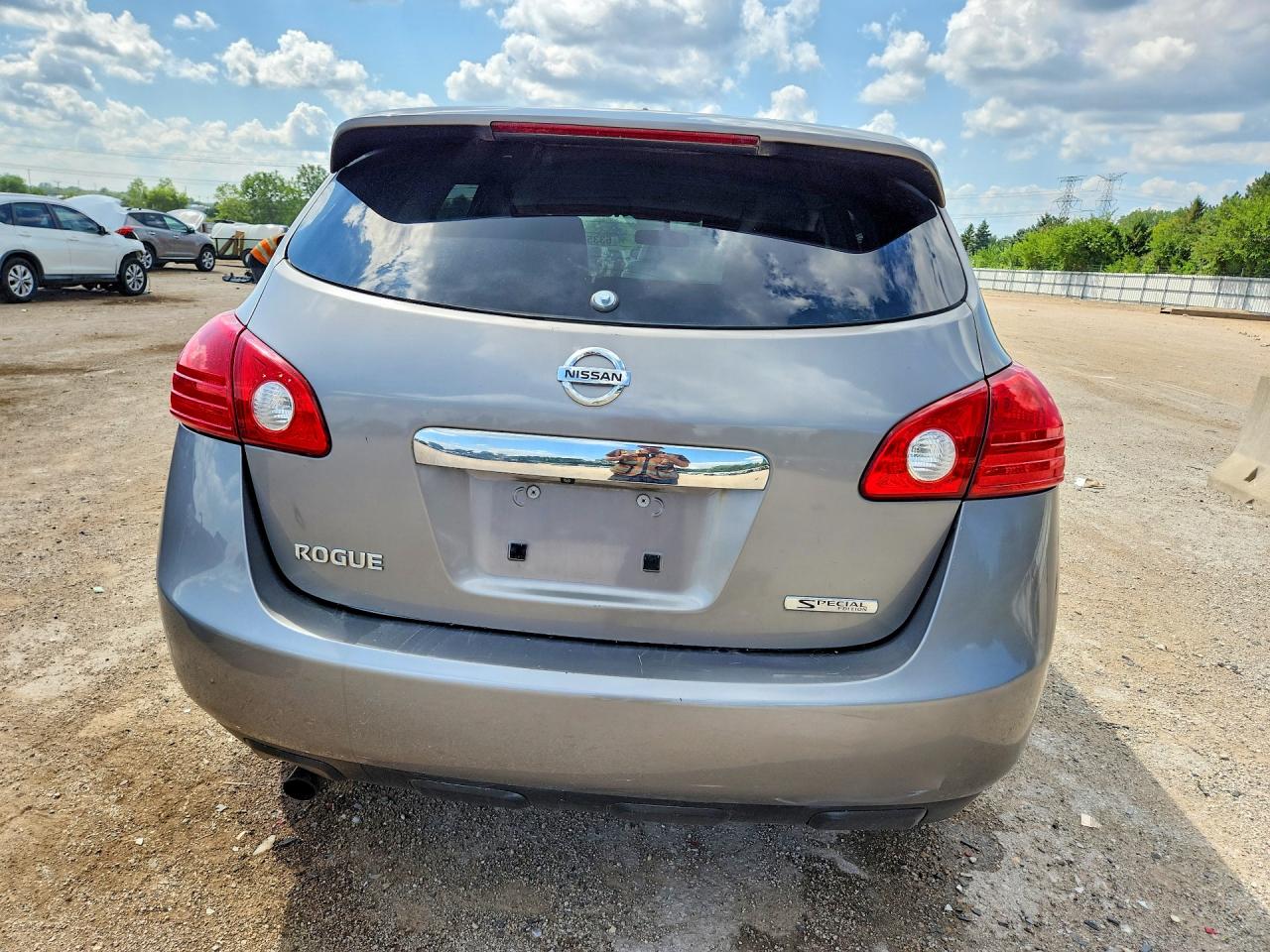 2012 Nissan Rogue S Gray vin: JN8AS5MT6CW609678