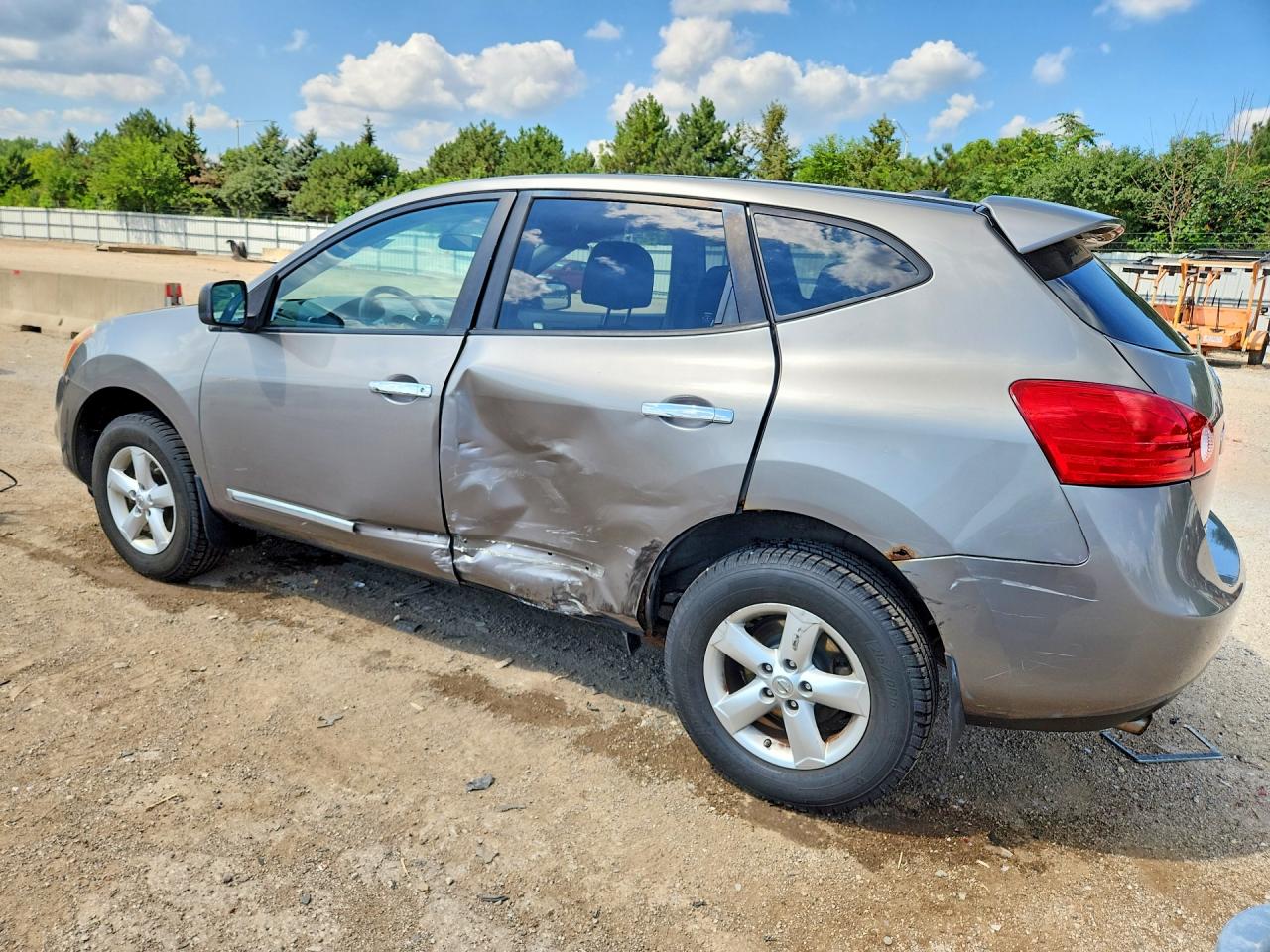 2012 Nissan Rogue S Gray vin: JN8AS5MT6CW609678
