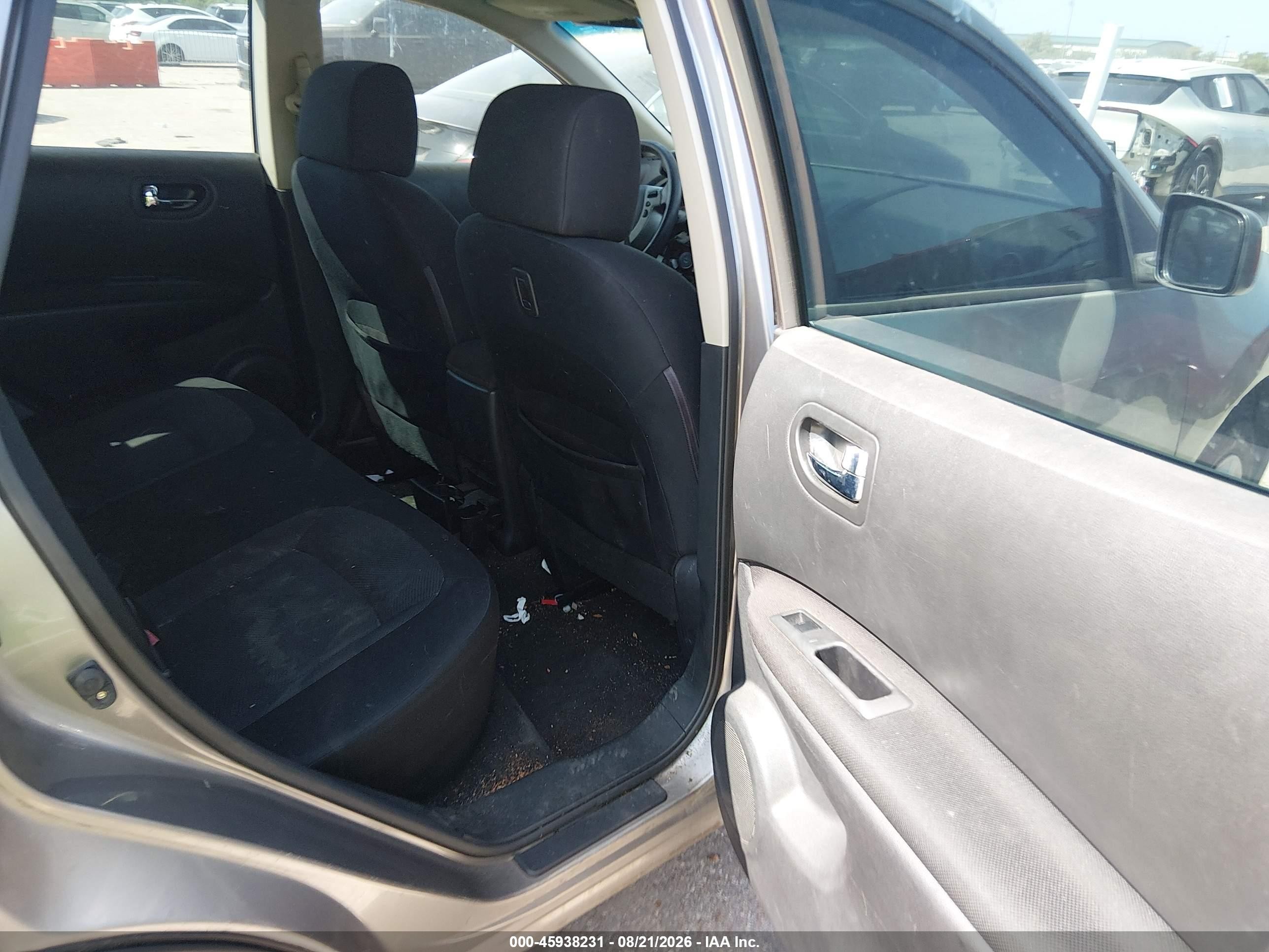 2012 Nissan Rogue S Gray vin: JN8AS5MT6CW609762