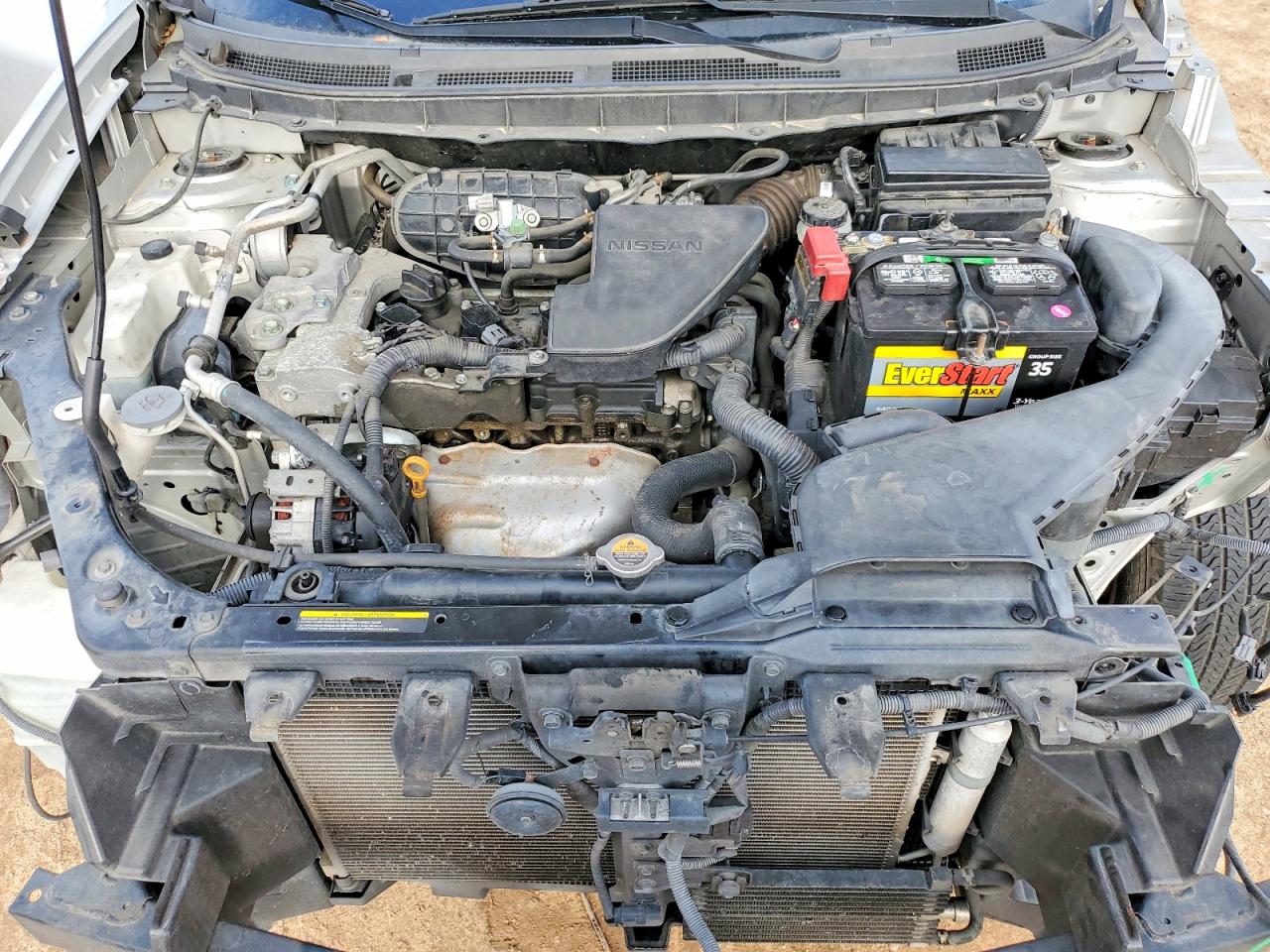 2013 Nissan Rogue S Silver vin: JN8AS5MT6DW006893