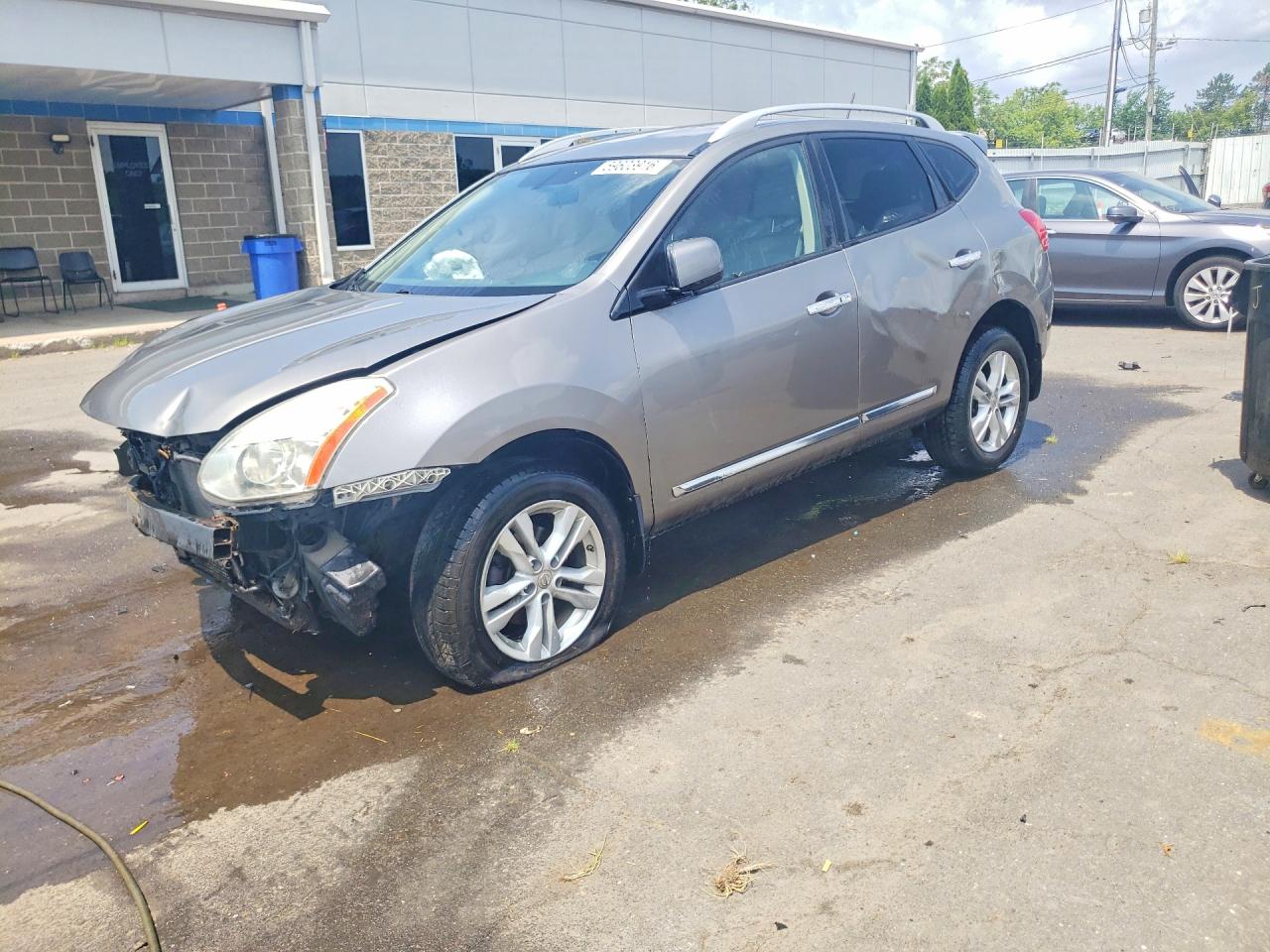 2013 Nissan Rogue S/sv Gray vin: JN8AS5MT6DW016162