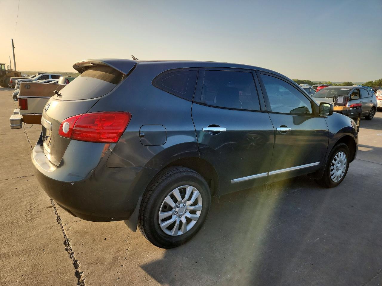 2013 Nissan Rogue S Awd Charcoal vin: JN8AS5MT6DW043510
